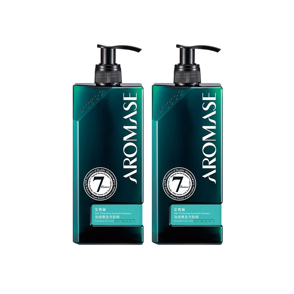 Aromase Hair Thickening Essential Shampoo 400ml x2