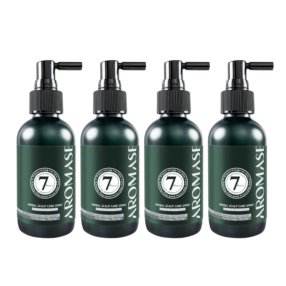 【Bundle of 4】Aromase Herbal Scalp Care Spray 115ml x4