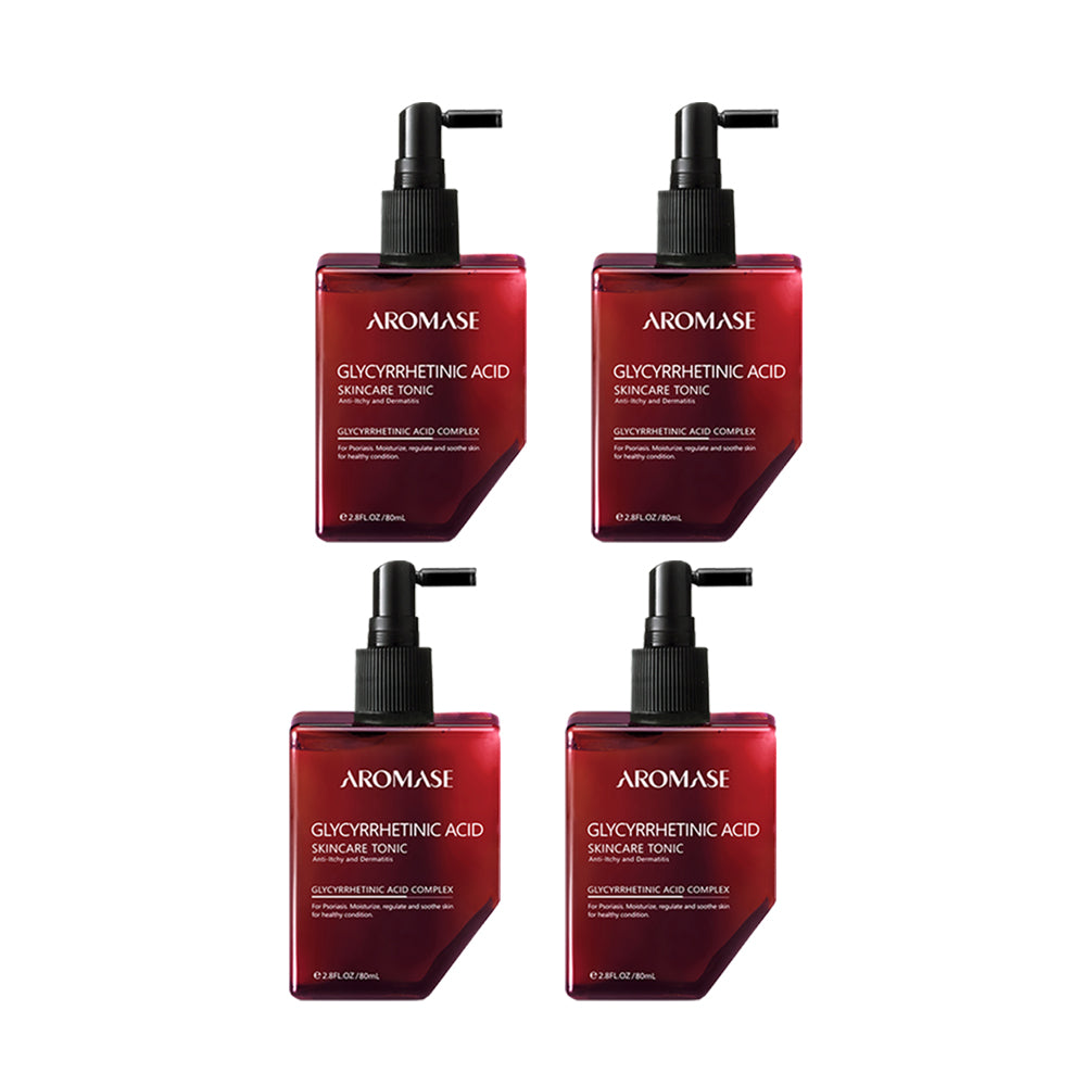 【Bundle of 4】Aromase Glycyrrhetinic Acid Skin Care Tonic 80ml x4