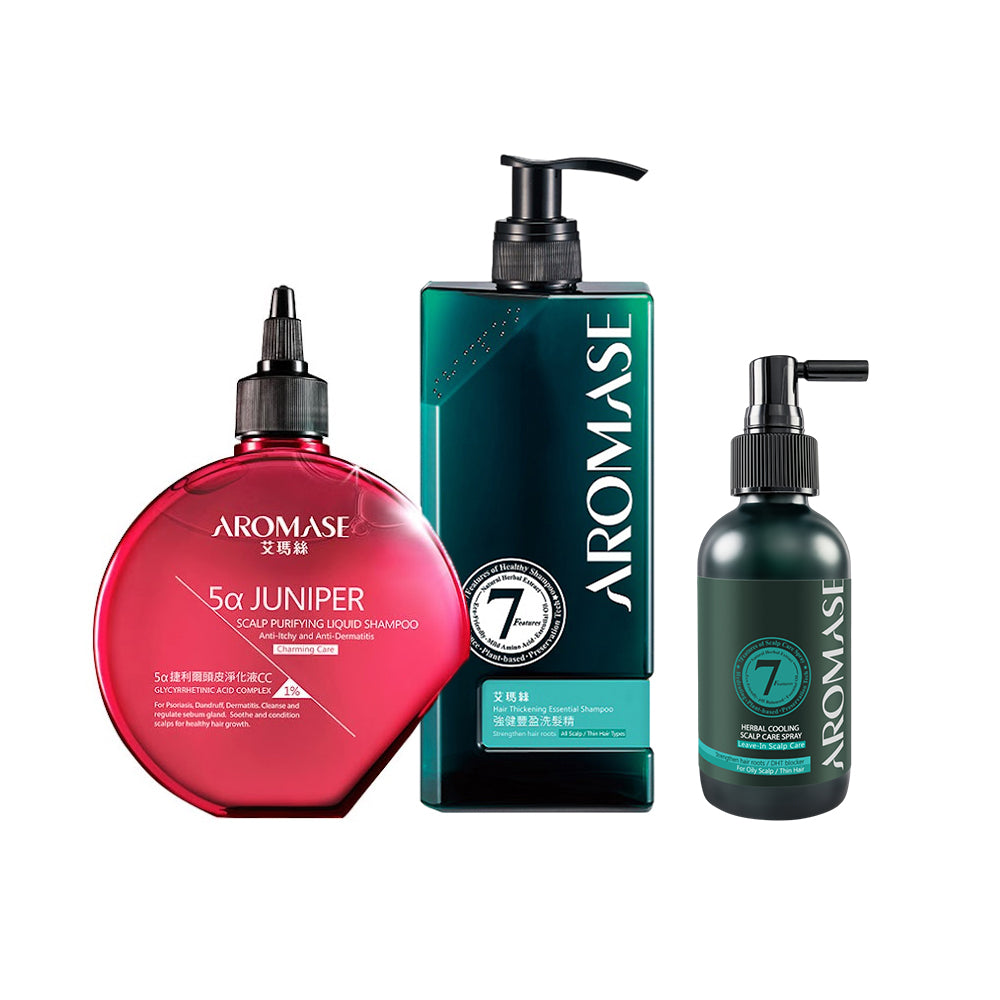 Aromase Charming Hair Growth 3-Step Set (Large)