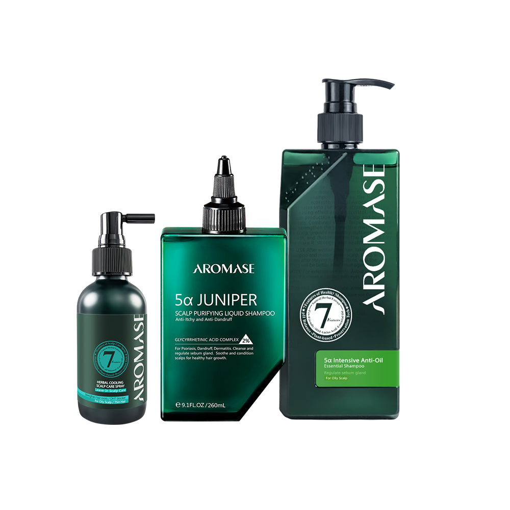 Aromase Oily Scalp 3-Step Set (Large)