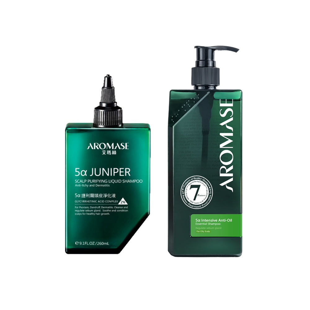 Aromase Oily Scalp 2-Step Set (Large)
