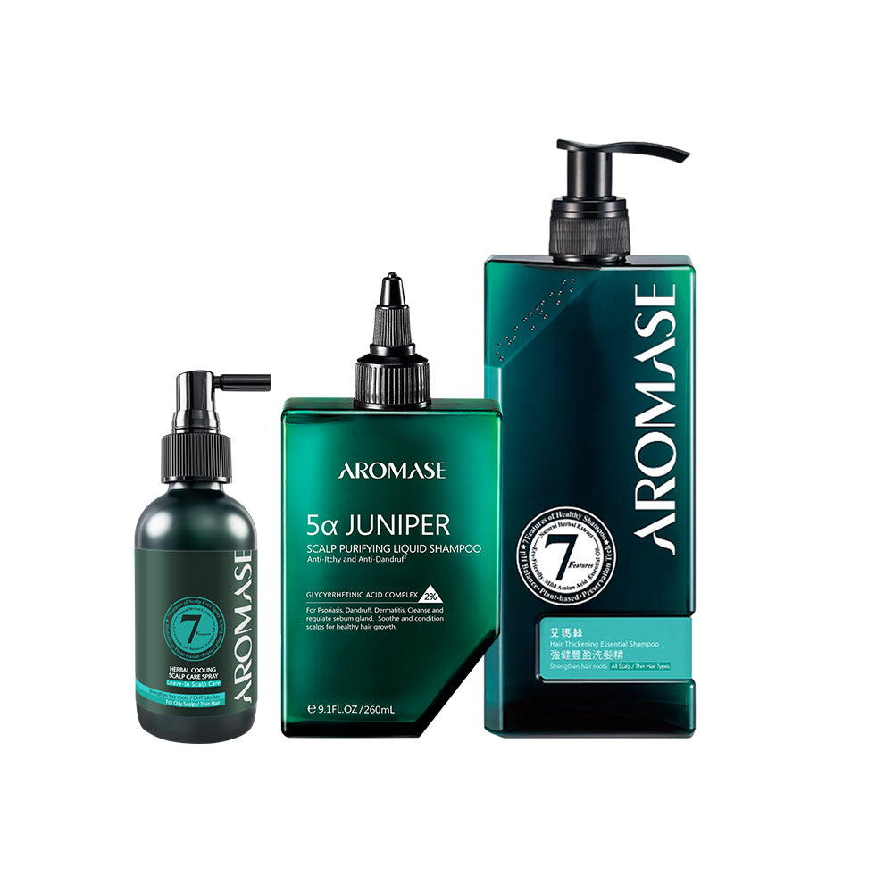 Aromase Hair Growth 3-Step Set (Large)
