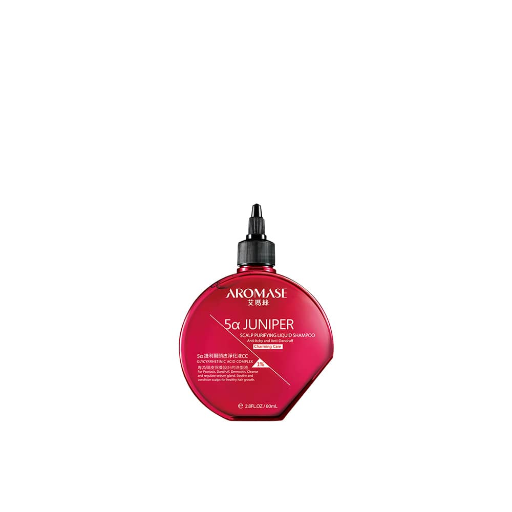 【Gift】Aromase 5α Juniper Scalp Purifying Liquid Shampoo-Charming care 80ml