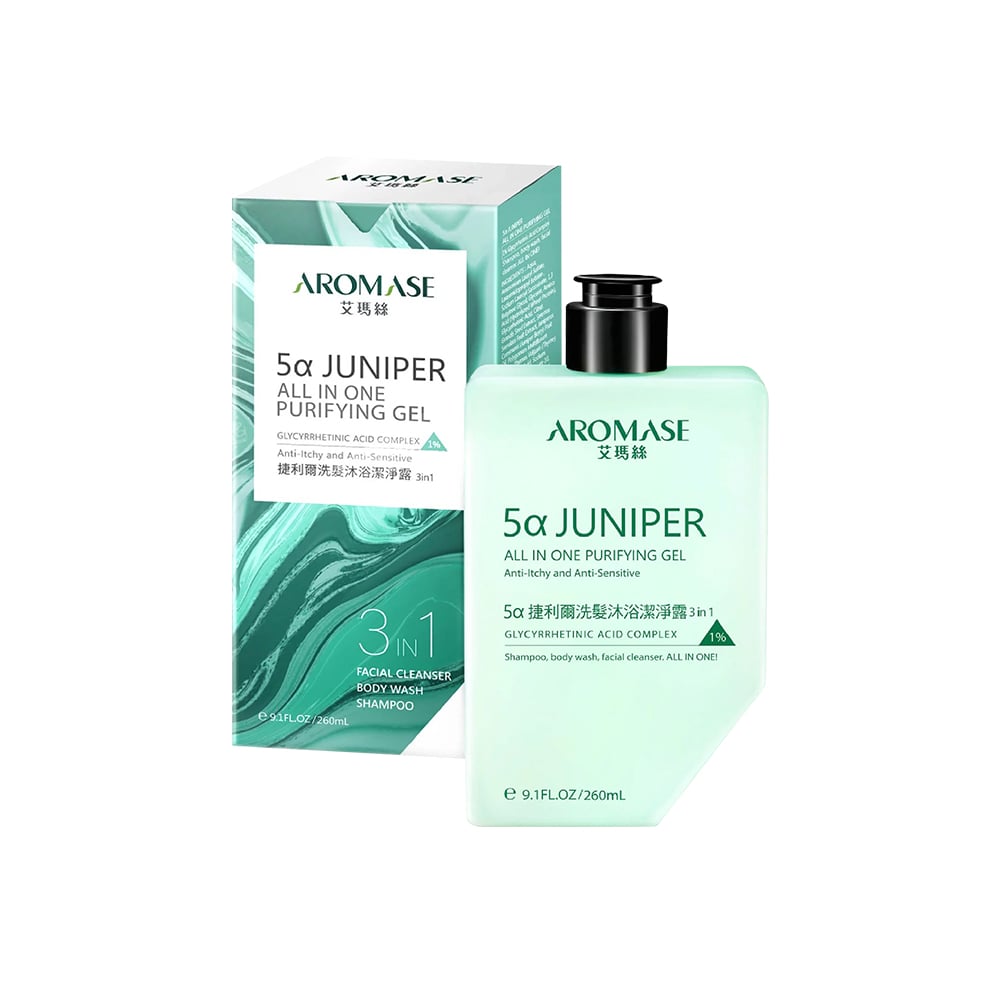 AROMASE 5α Juniper All In One Purifying Gel 260ml