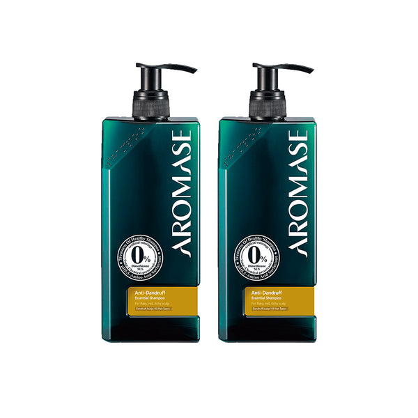 Aromase Anti-Dandruff Shampoo(Anti-itchy and Dermatitis Essential Shampoo) 400ml x2