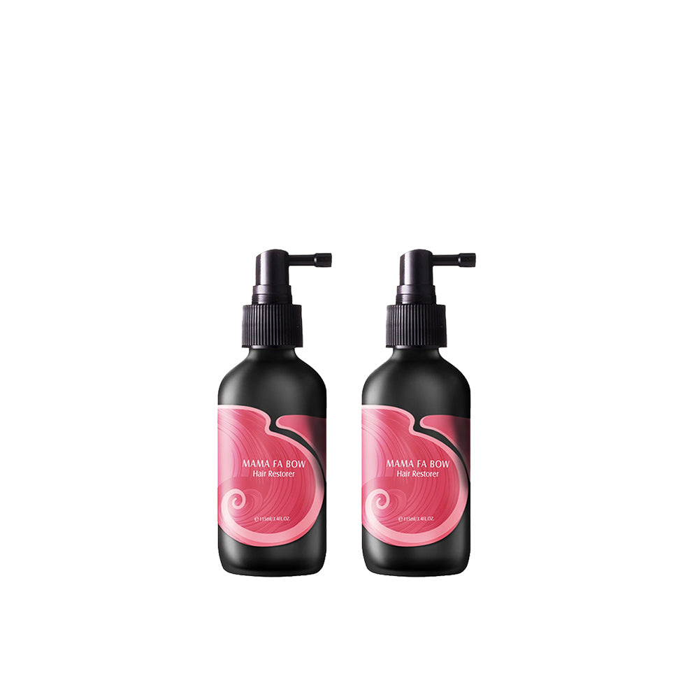 Aromase Mama Fa Bow Hair Restorer 115ml x2  (Instant dry Shampoo for confinement/maternity/pregnancy)