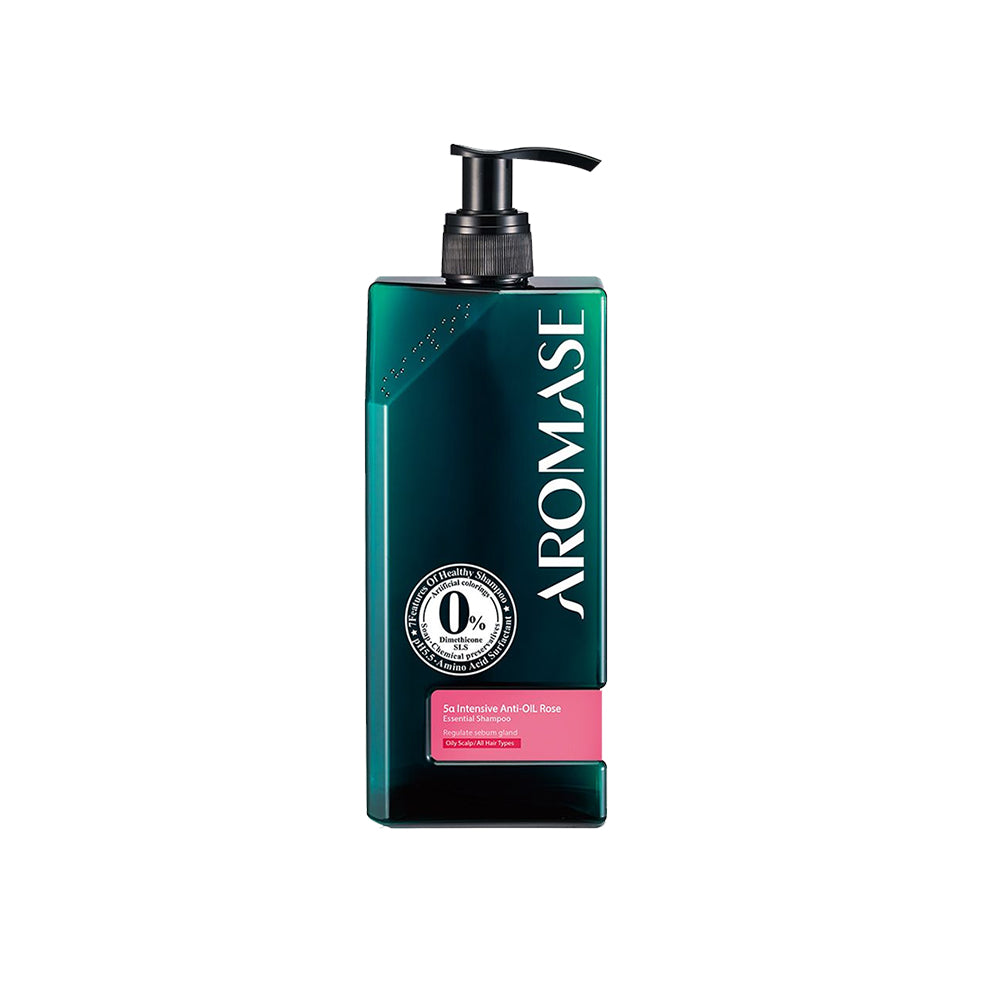 Aromase 5α Intensive Anti-Oil Rose Essential Shampoo 400ml