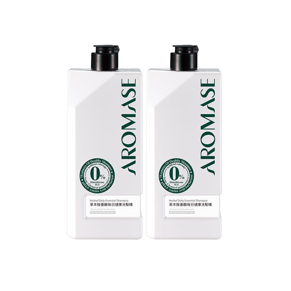 AROMASE Herbal Daily Essential Shampoo 520ml x2